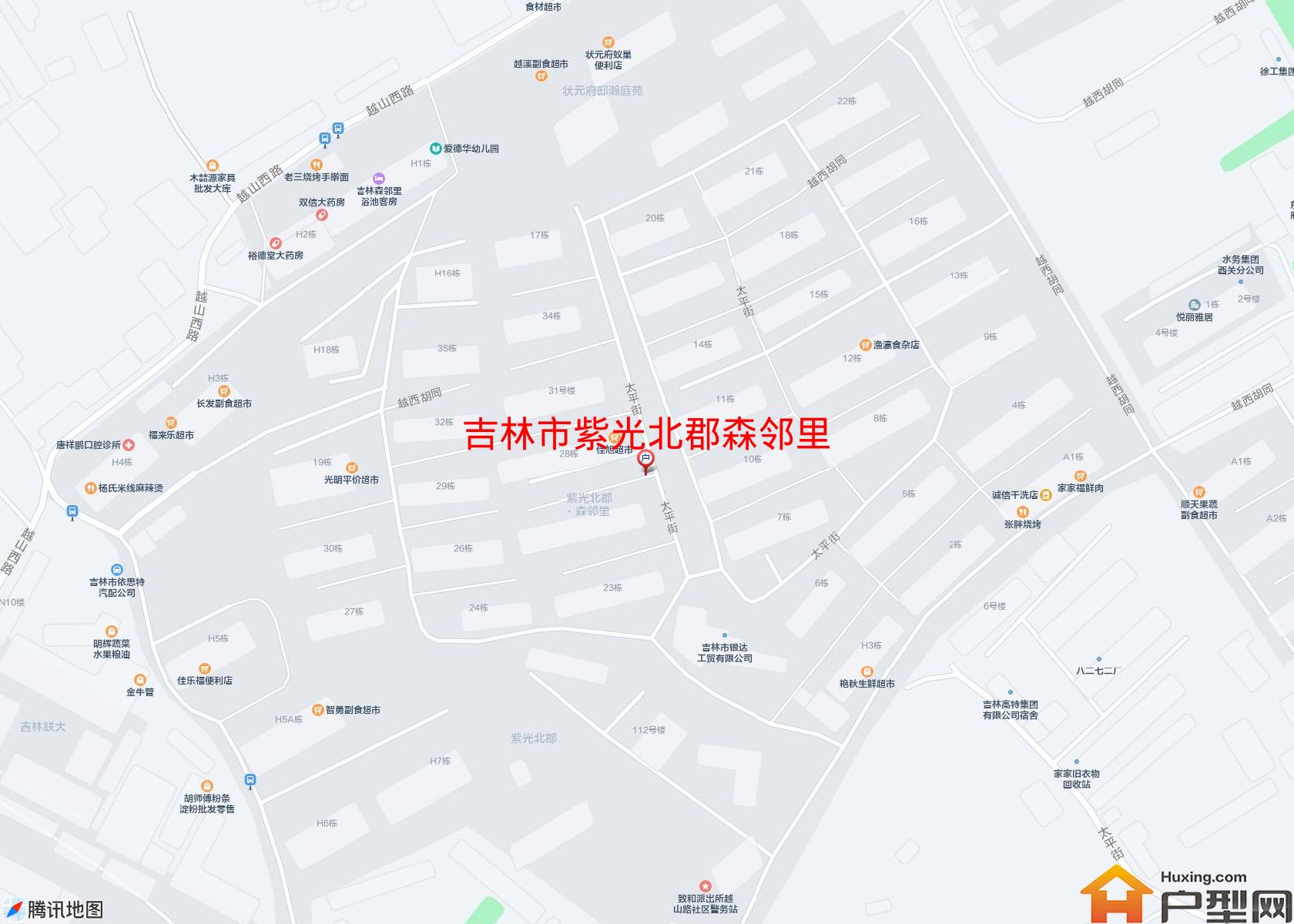 紫光北郡森邻里小区 - 户型网