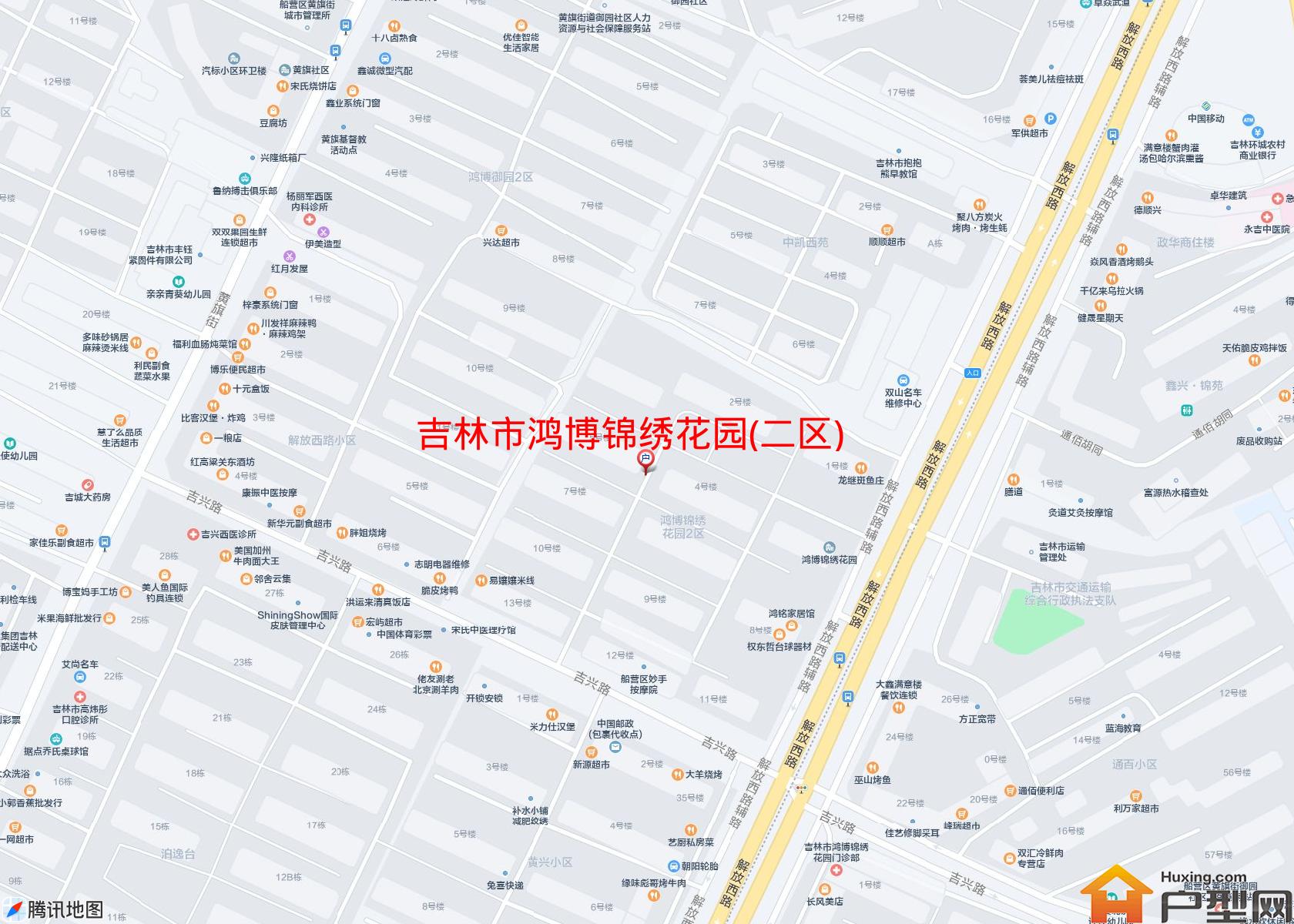 鸿博锦绣花园(二区)小区 - 户型网