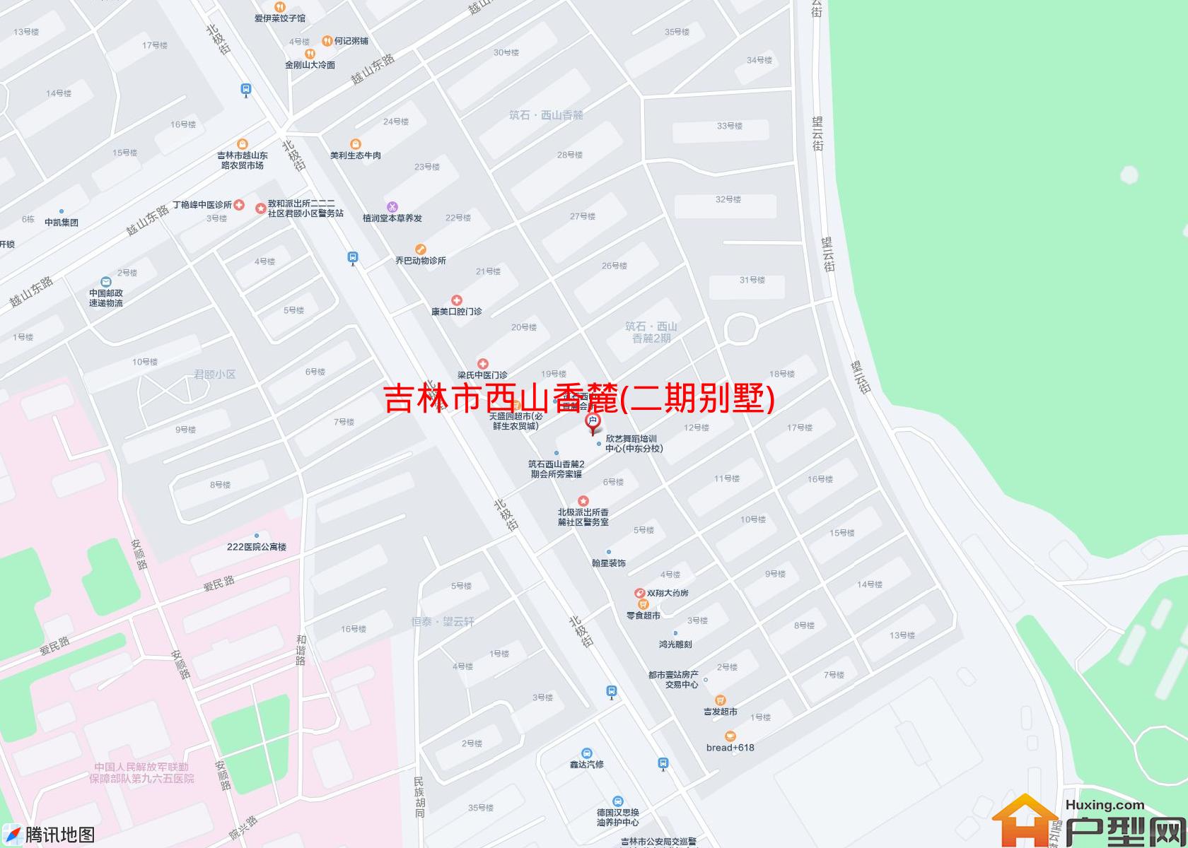 西山香麓(二期别墅)小区 - 户型网
