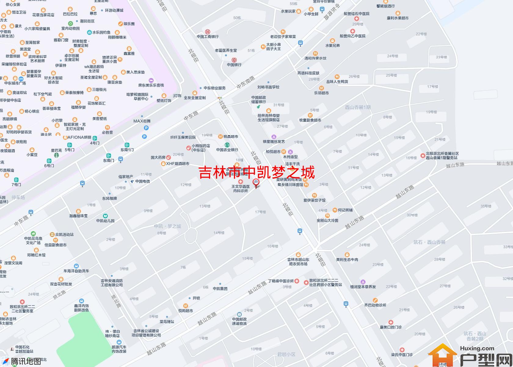 中凯梦之城小区 - 户型网