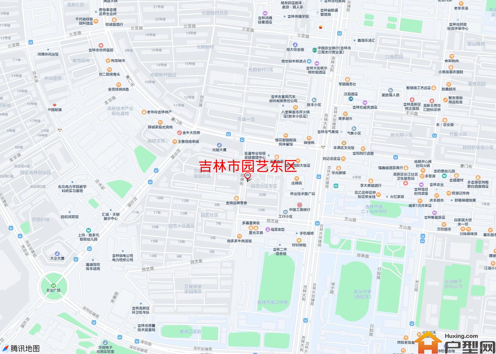 园艺东区小区 - 户型网
