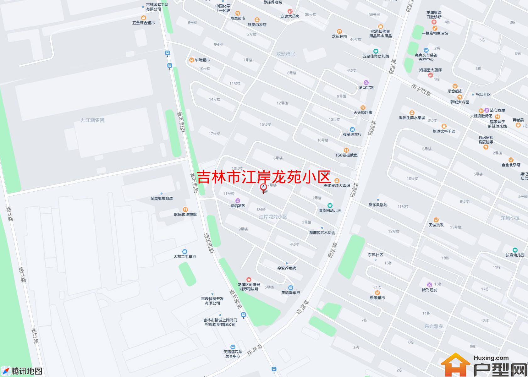 江岸龙苑小区小区 - 户型网
