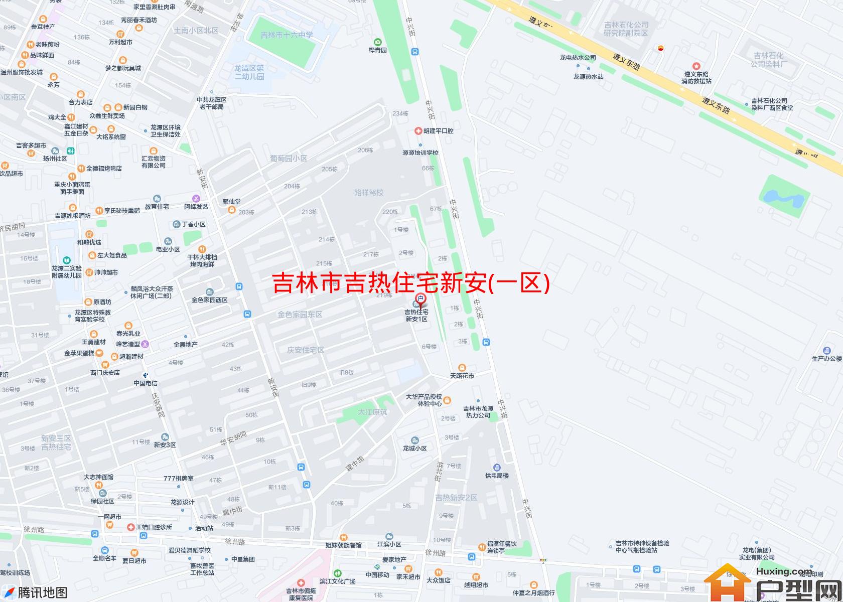 吉热住宅新安(一区)小区 - 户型网