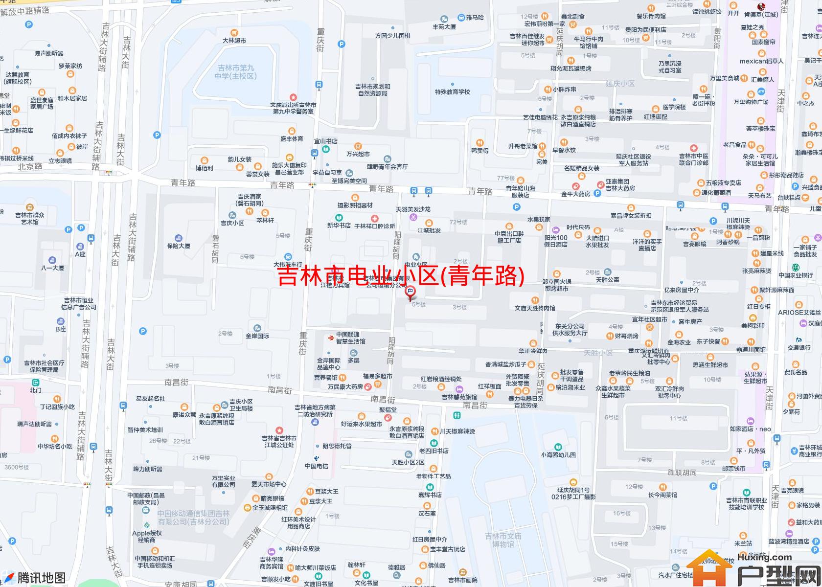 电业小区(青年路)小区 - 户型网