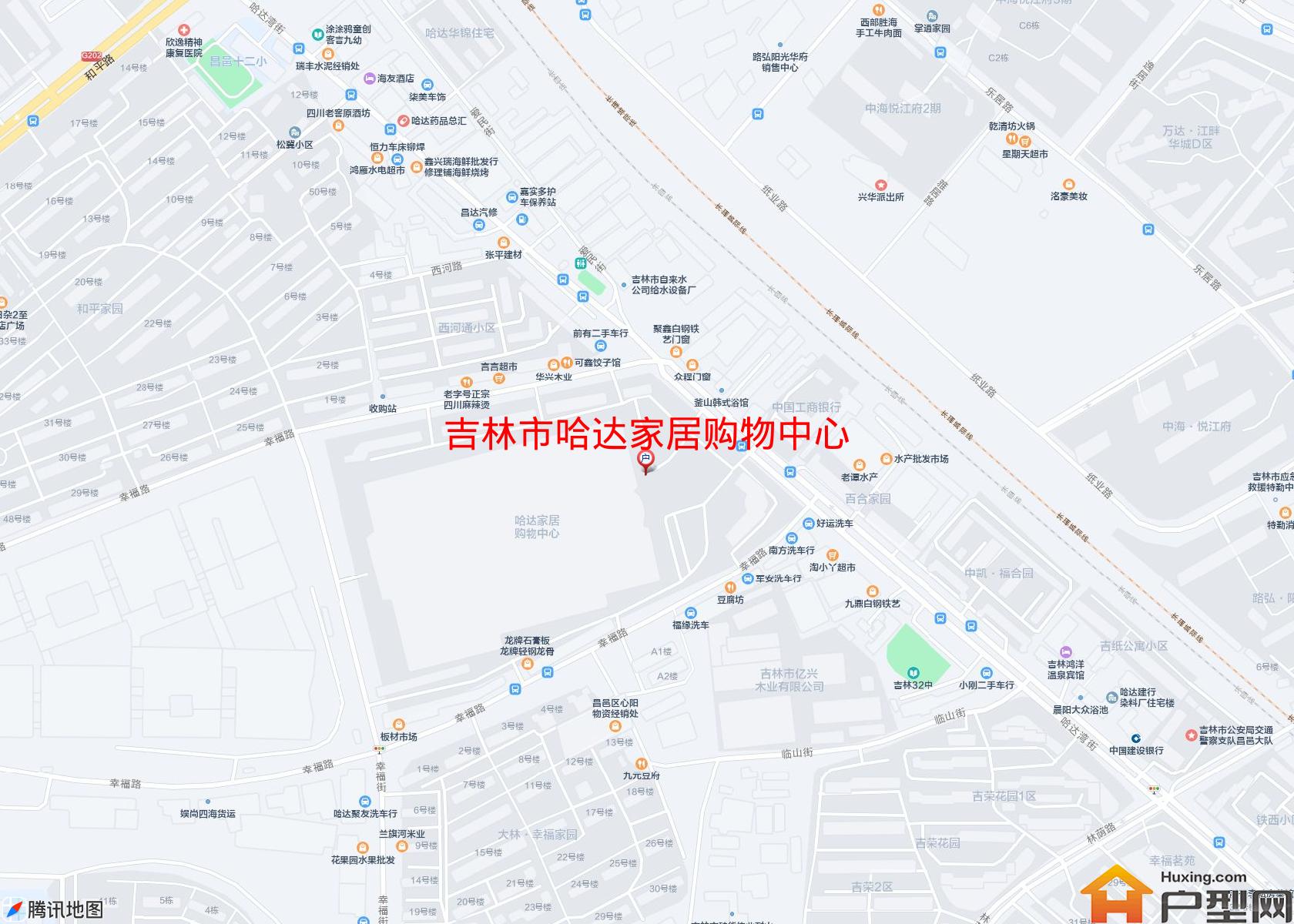 哈达家居购物中心小区 - 户型网
