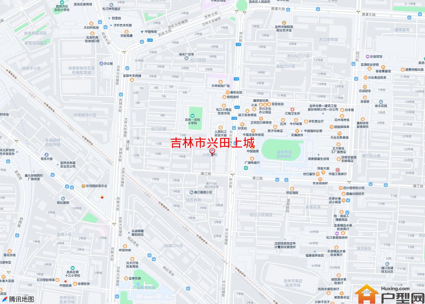 兴田上城小区 - 户型网