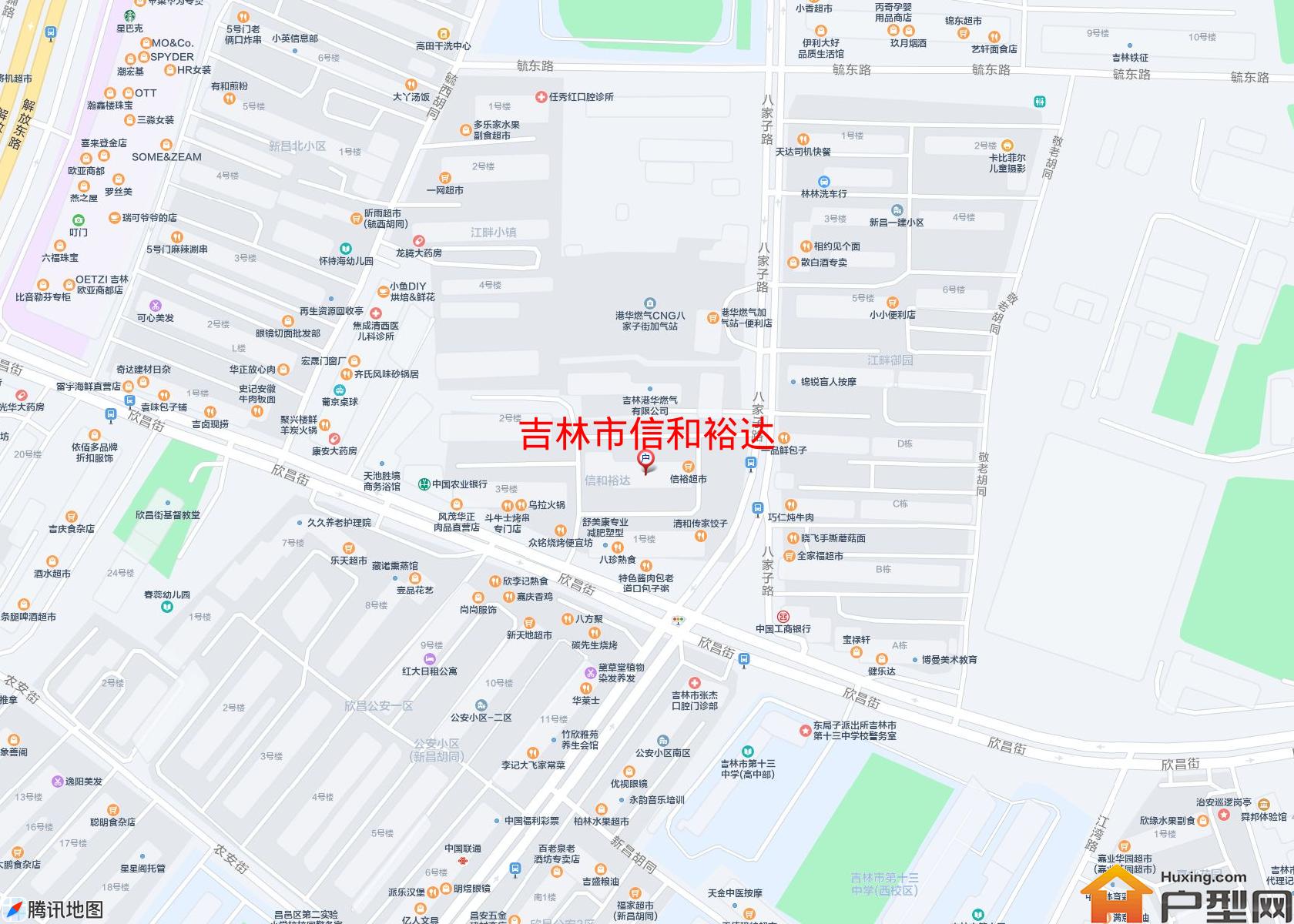 信和裕达小区 - 户型网