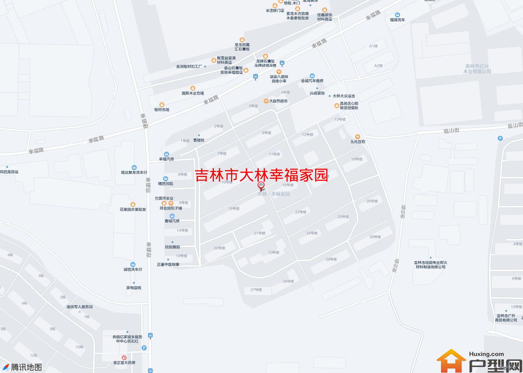 大林幸福家园小区 - 户型网