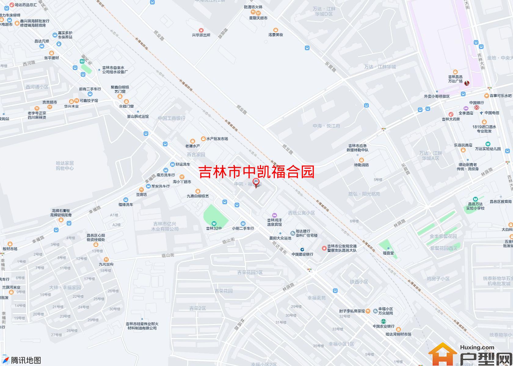 中凯福合园小区 - 户型网