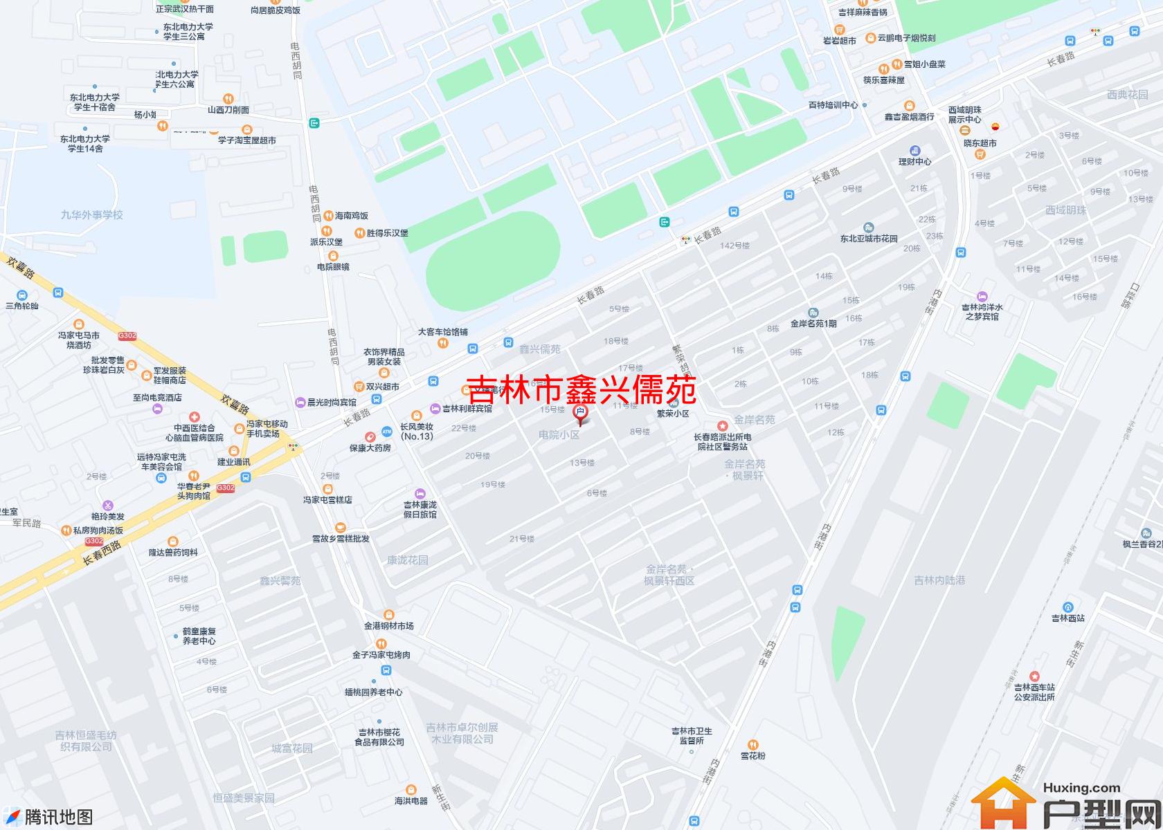 鑫兴儒苑小区 - 户型网