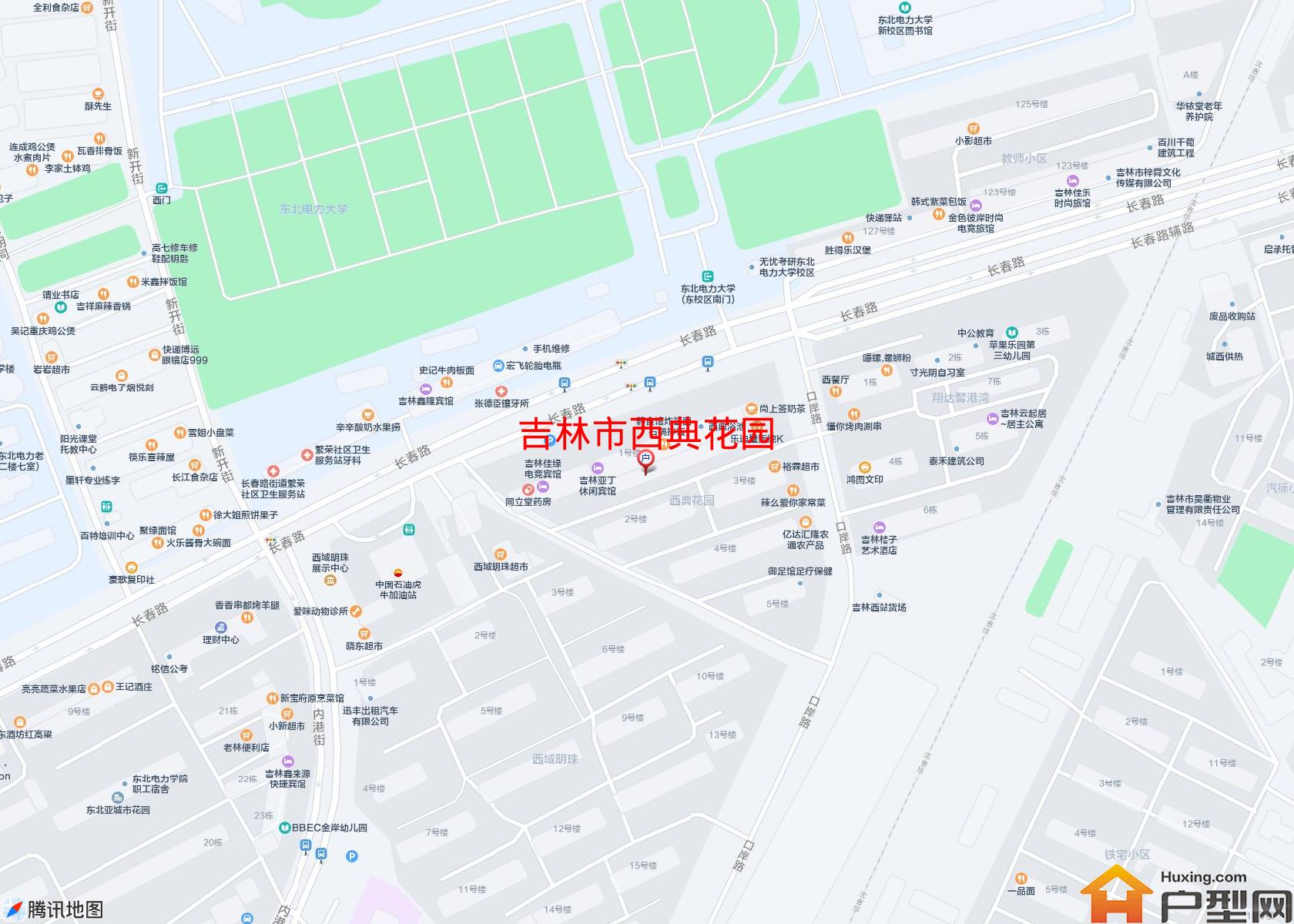 西典花园小区 - 户型网