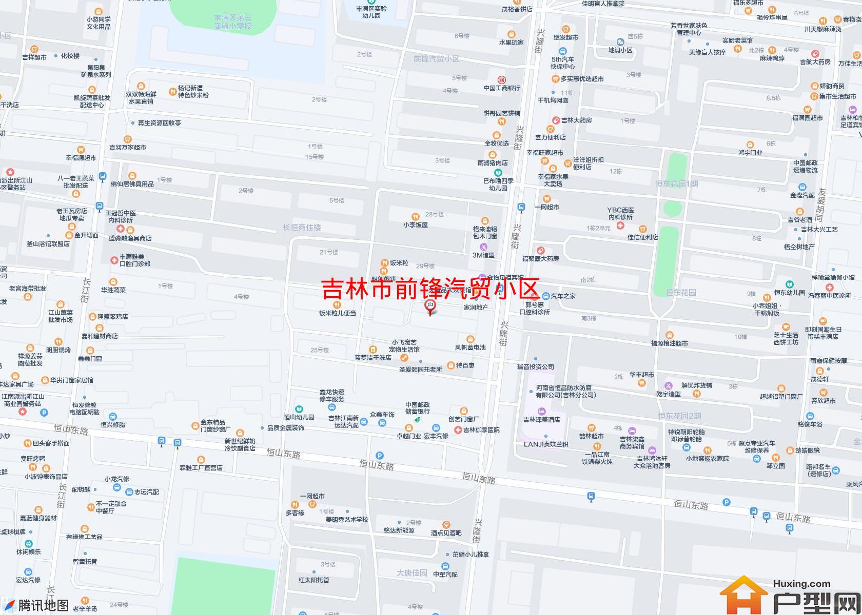 前锋汽贸小区小区 - 户型网