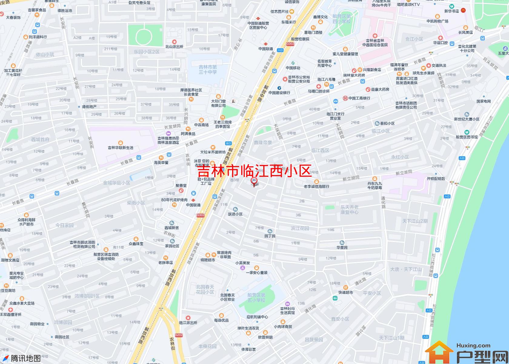 临江西小区小区 - 户型网