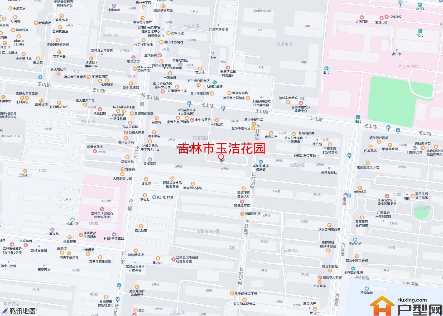 玉洁花园小区 - 户型网