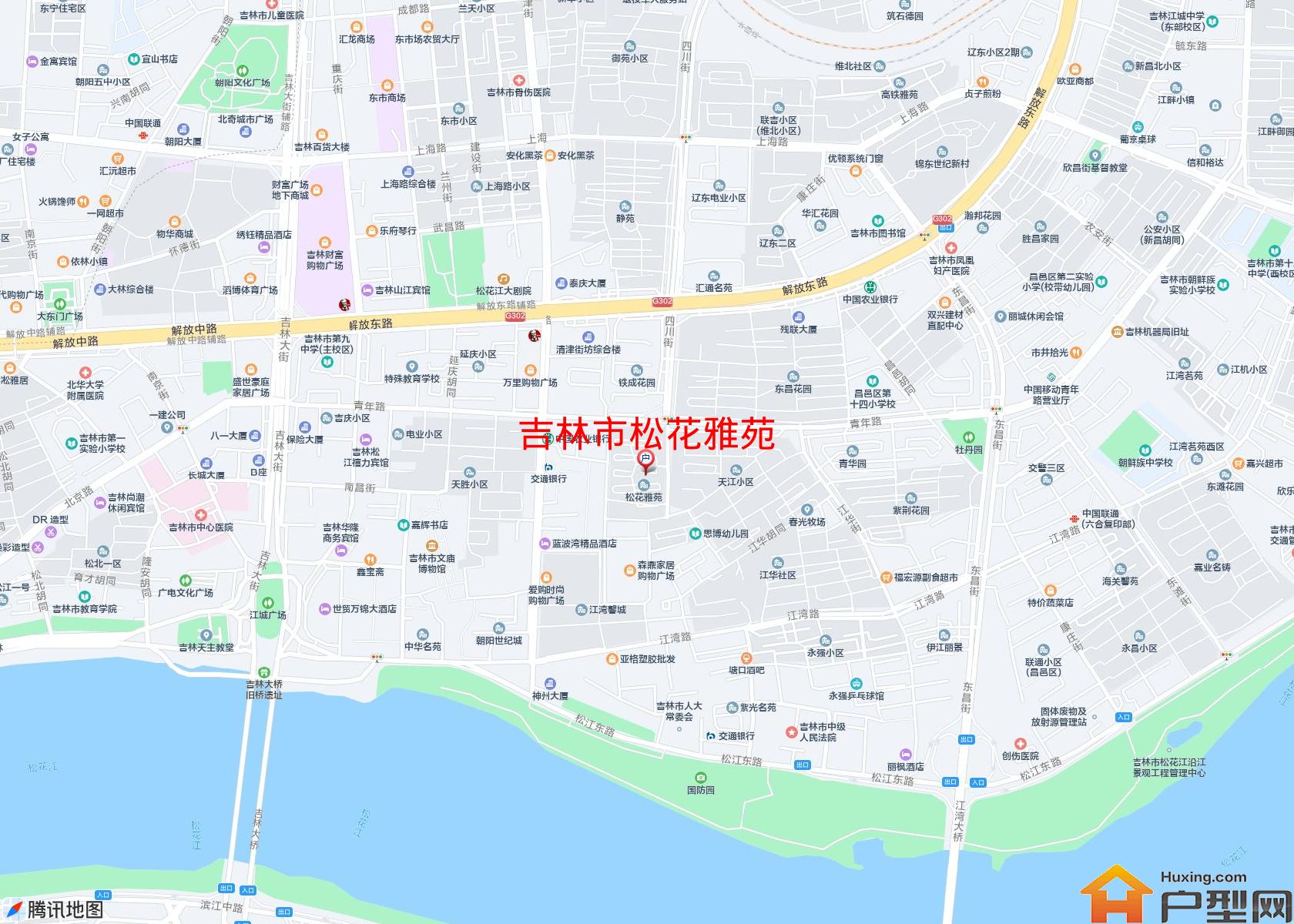 松花雅苑小区 - 户型网