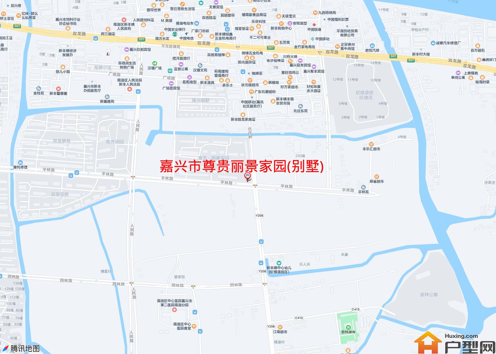 尊贵丽景家园(别墅)小区 - 户型网
