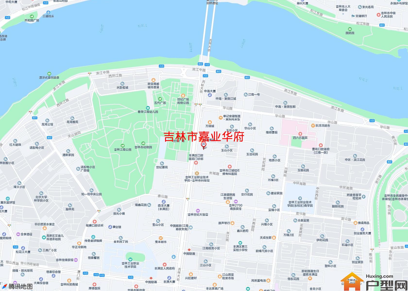 嘉业华府小区 - 户型网