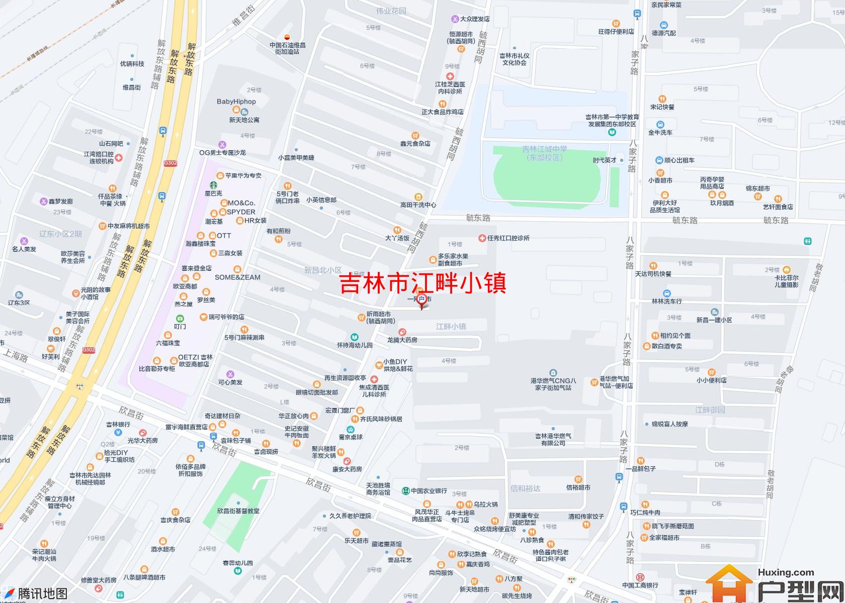 江畔小镇小区 - 户型网