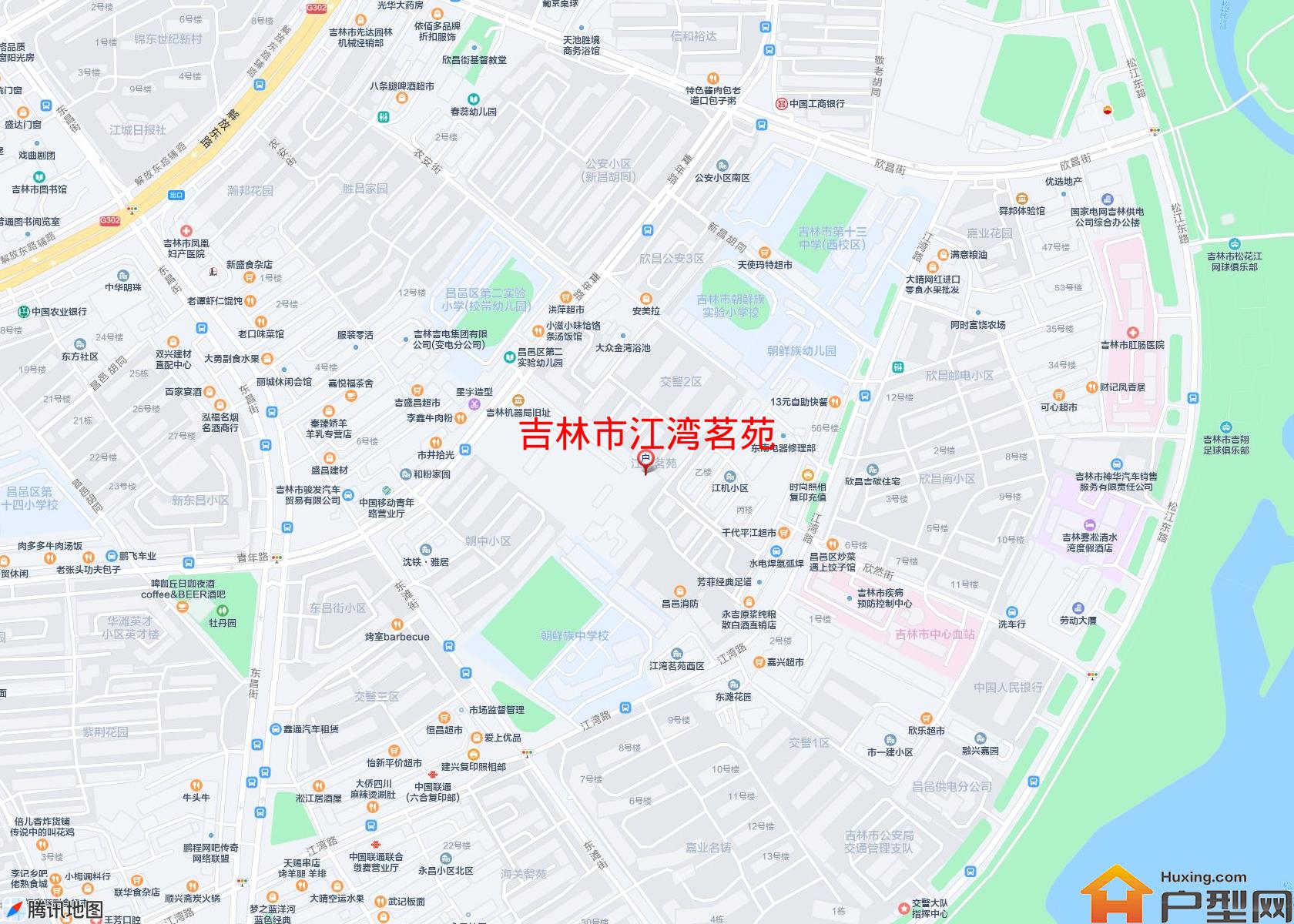 江湾茗苑小区 - 户型网