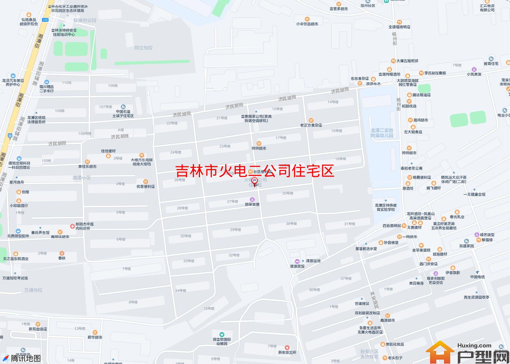 火电二公司住宅区小区 - 户型网