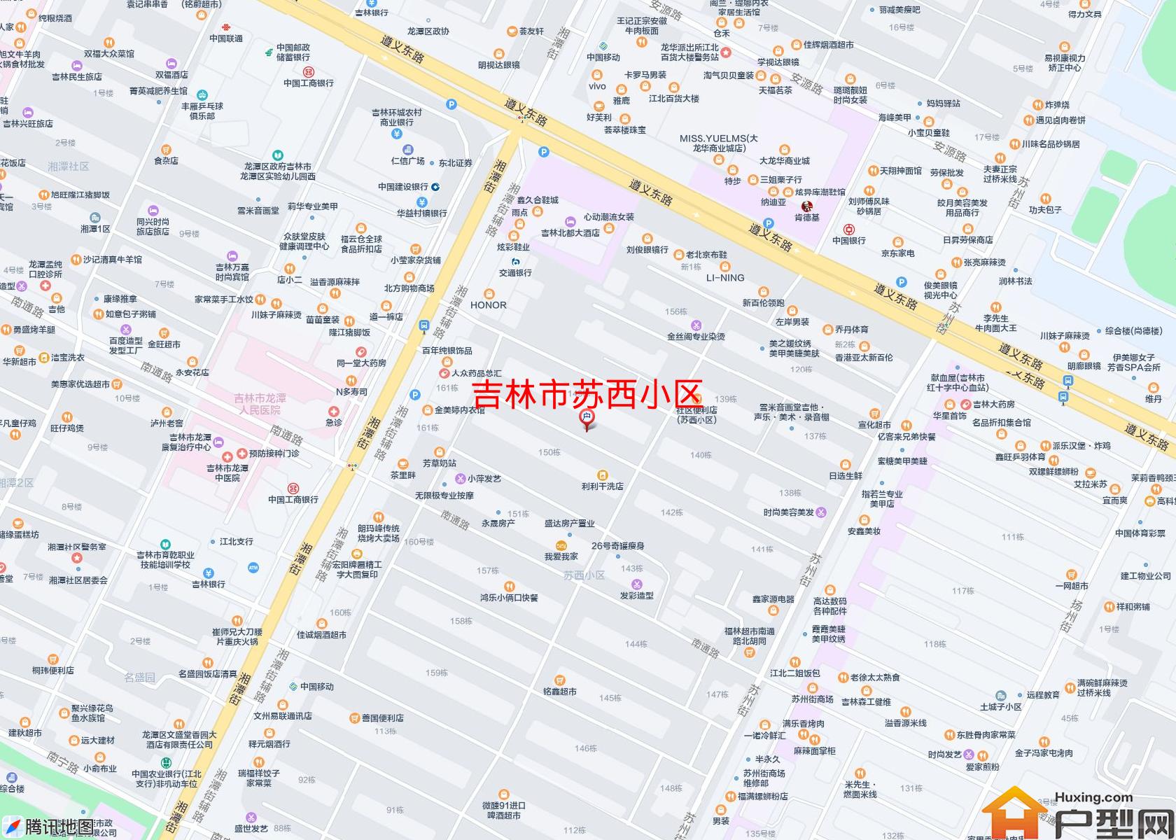 苏西小区小区 - 户型网