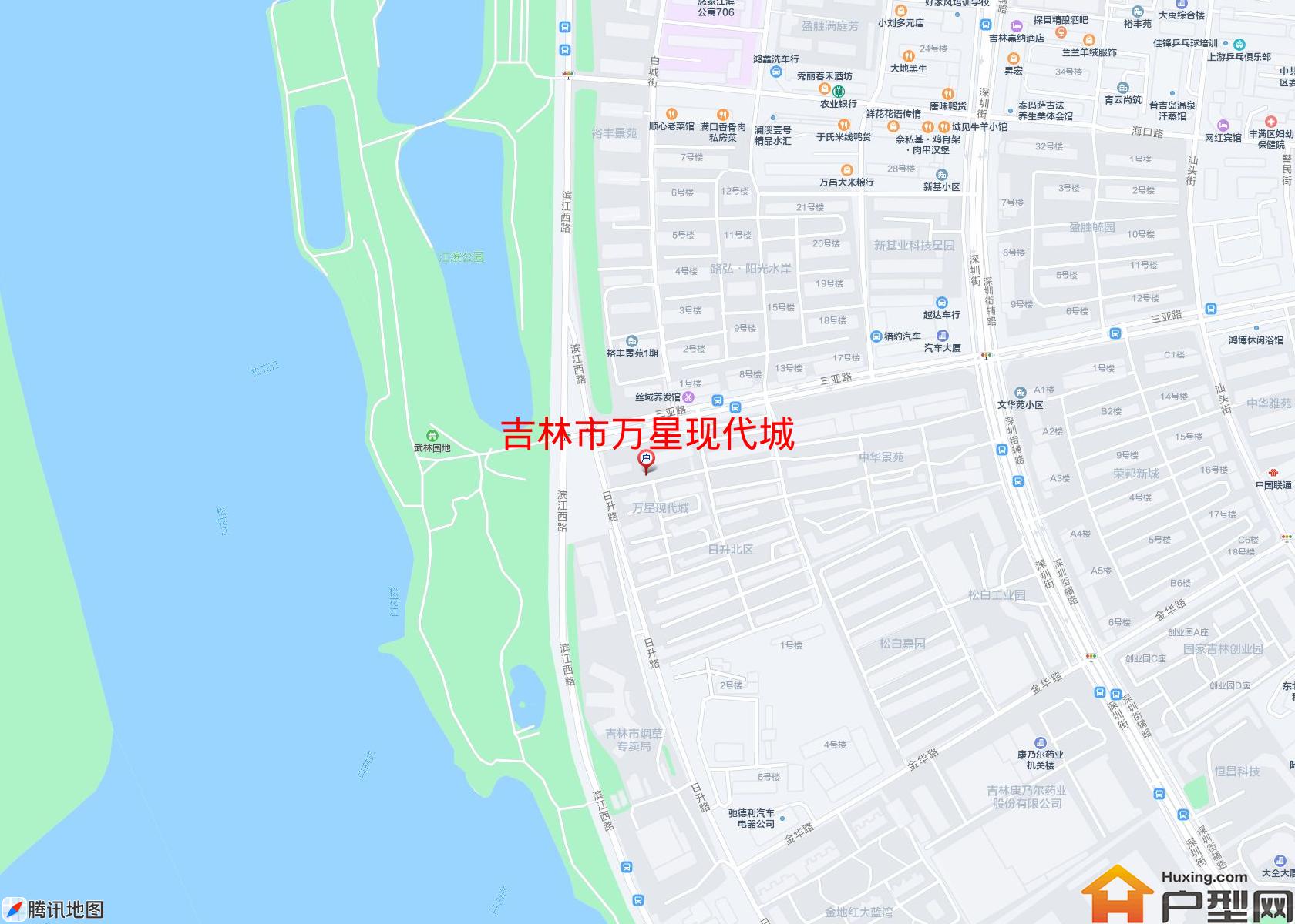 万星现代城小区 - 户型网