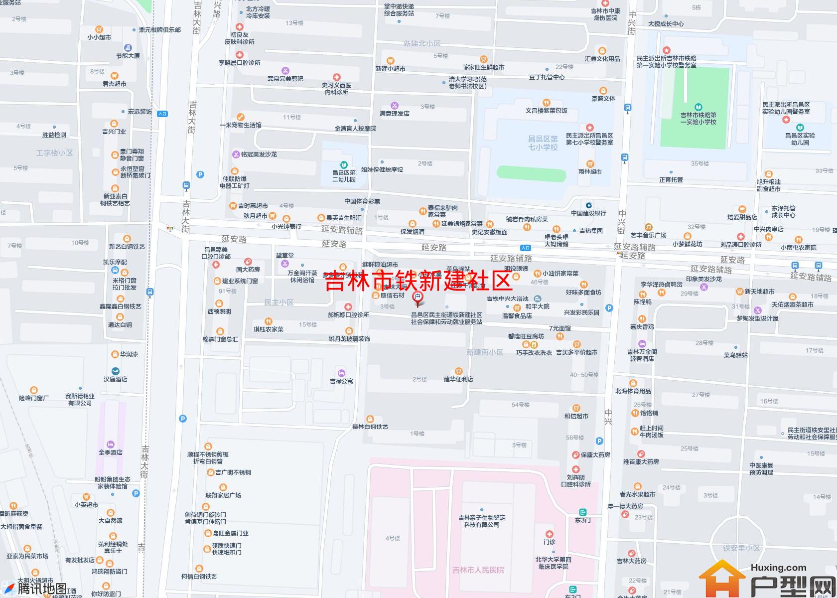 铁新建社区小区 - 户型网
