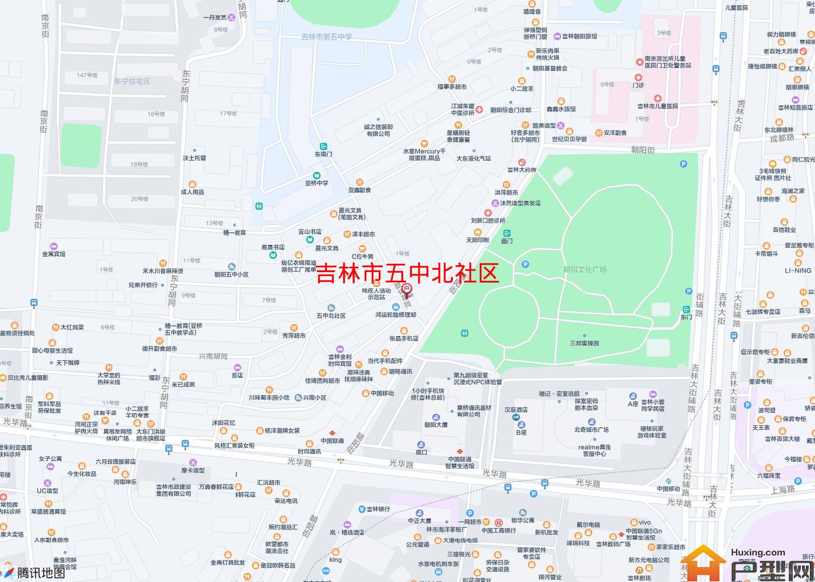 五中北社区小区 - 户型网