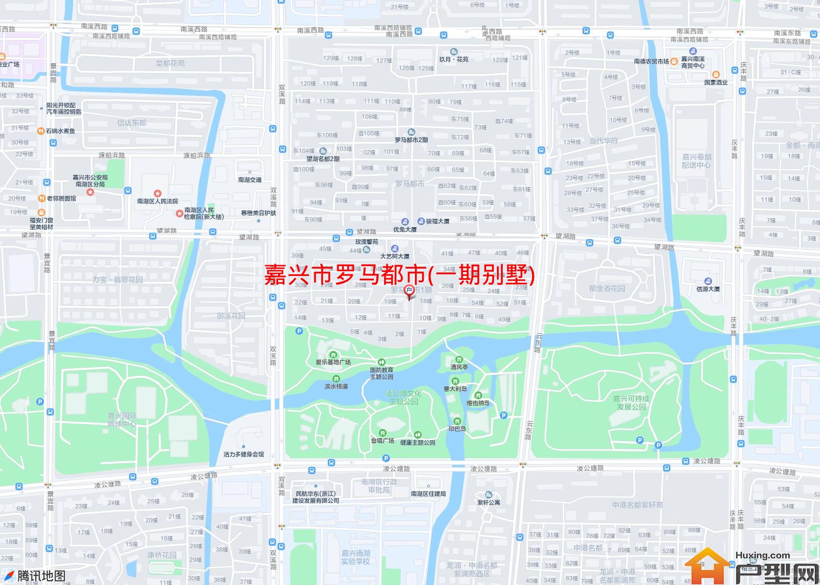 罗马都市(一期别墅)小区 - 户型网