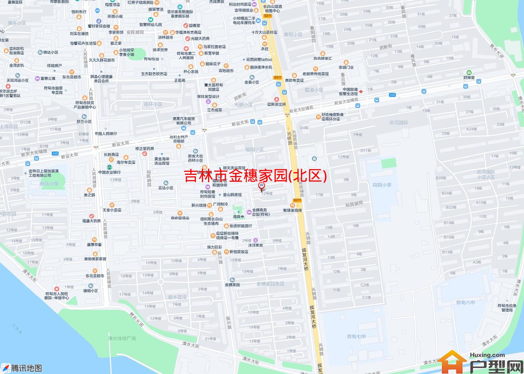 金穗家园(北区)小区 - 户型网