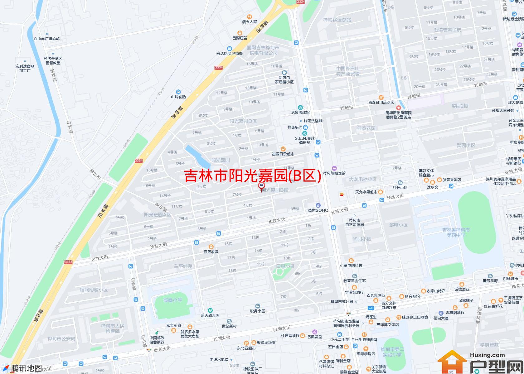 阳光嘉园(B区)小区 - 户型网