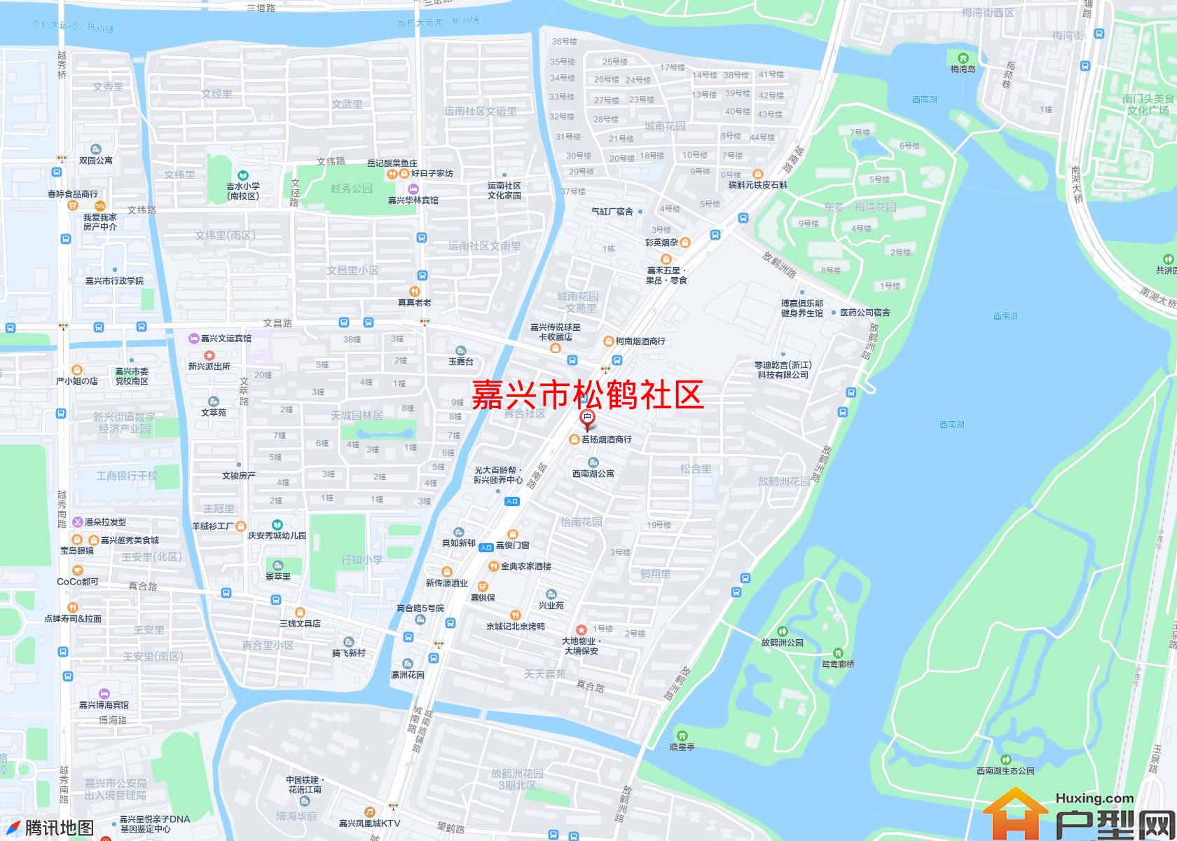 松鹤社区小区 - 户型网