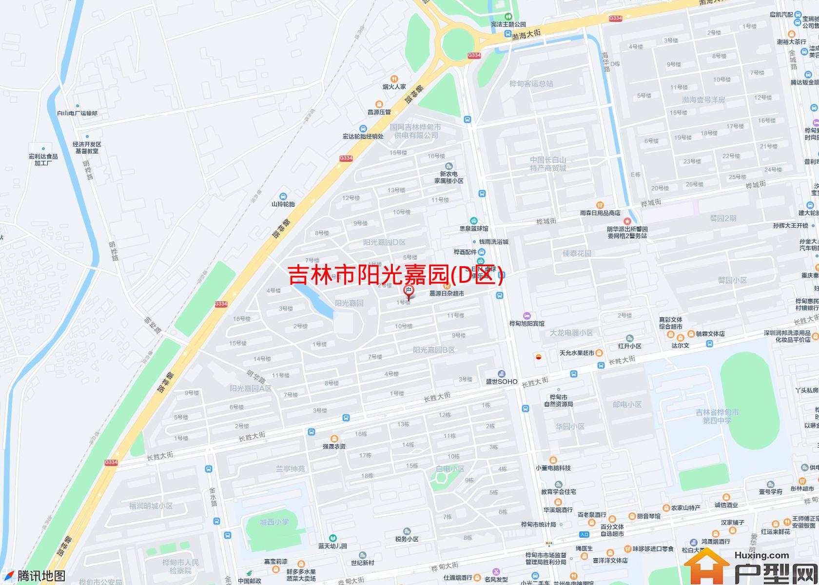 阳光嘉园(D区)小区 - 户型网