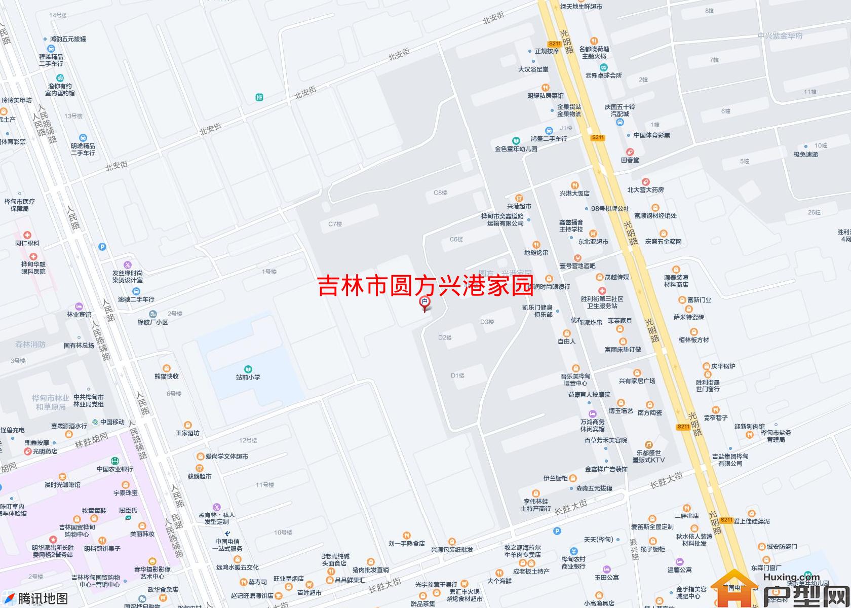 圆方兴港家园小区 - 户型网