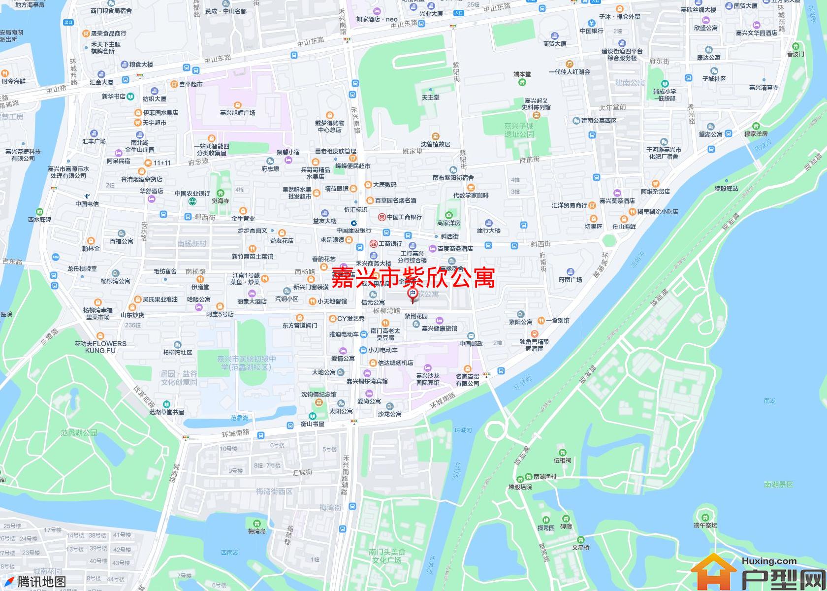 紫欣公寓小区 - 户型网