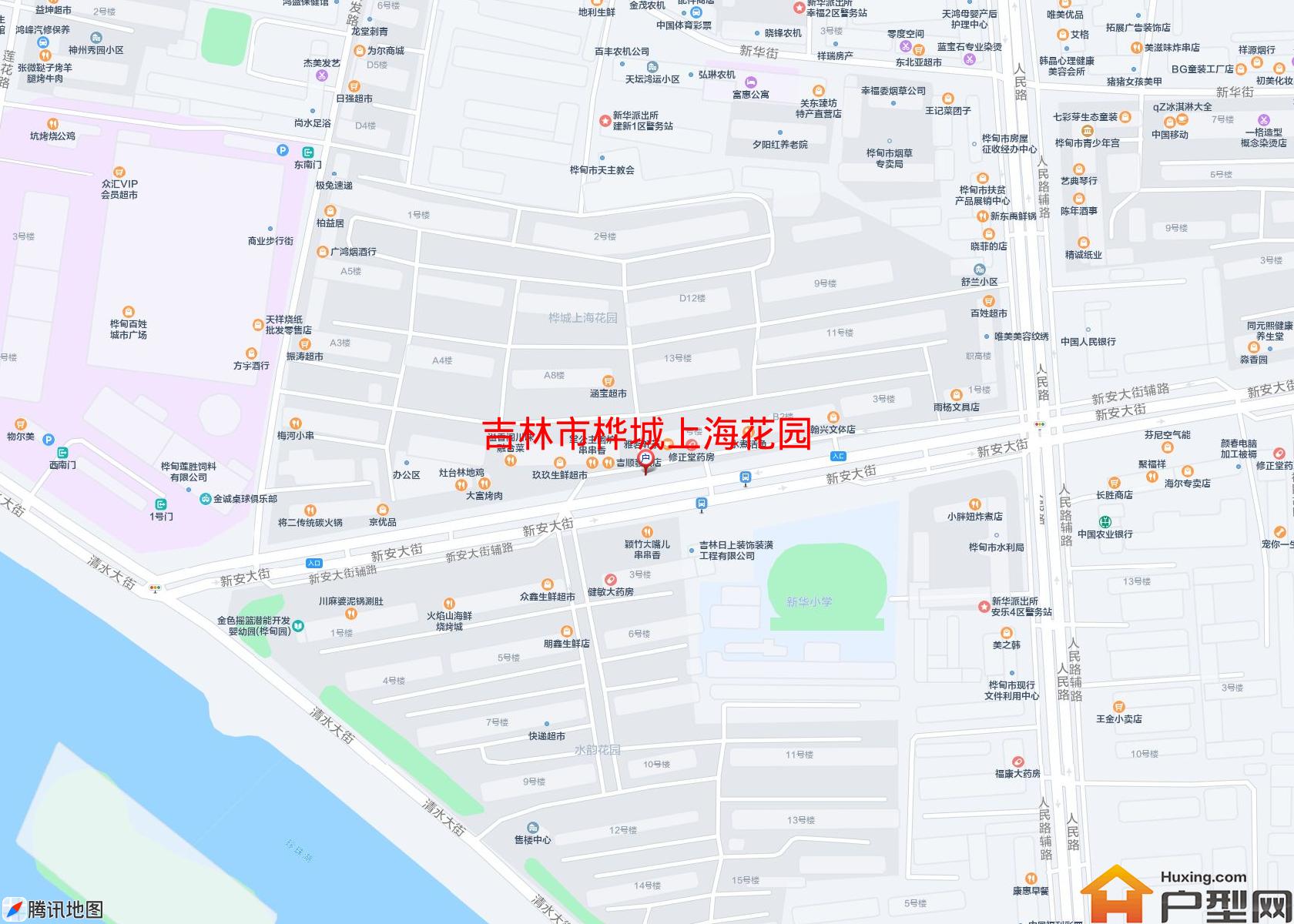 桦城上海花园小区 - 户型网