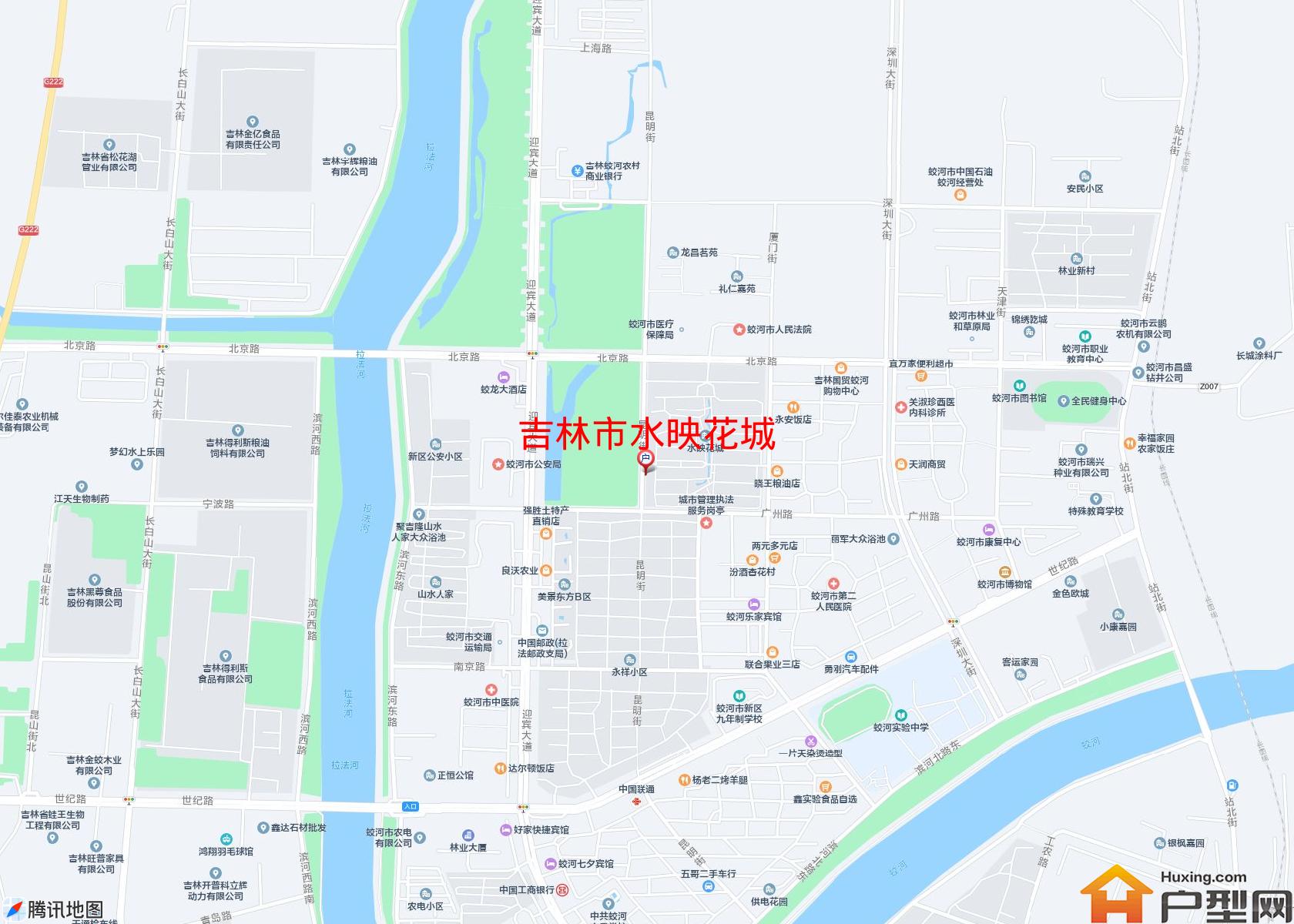 水映花城小区 - 户型网