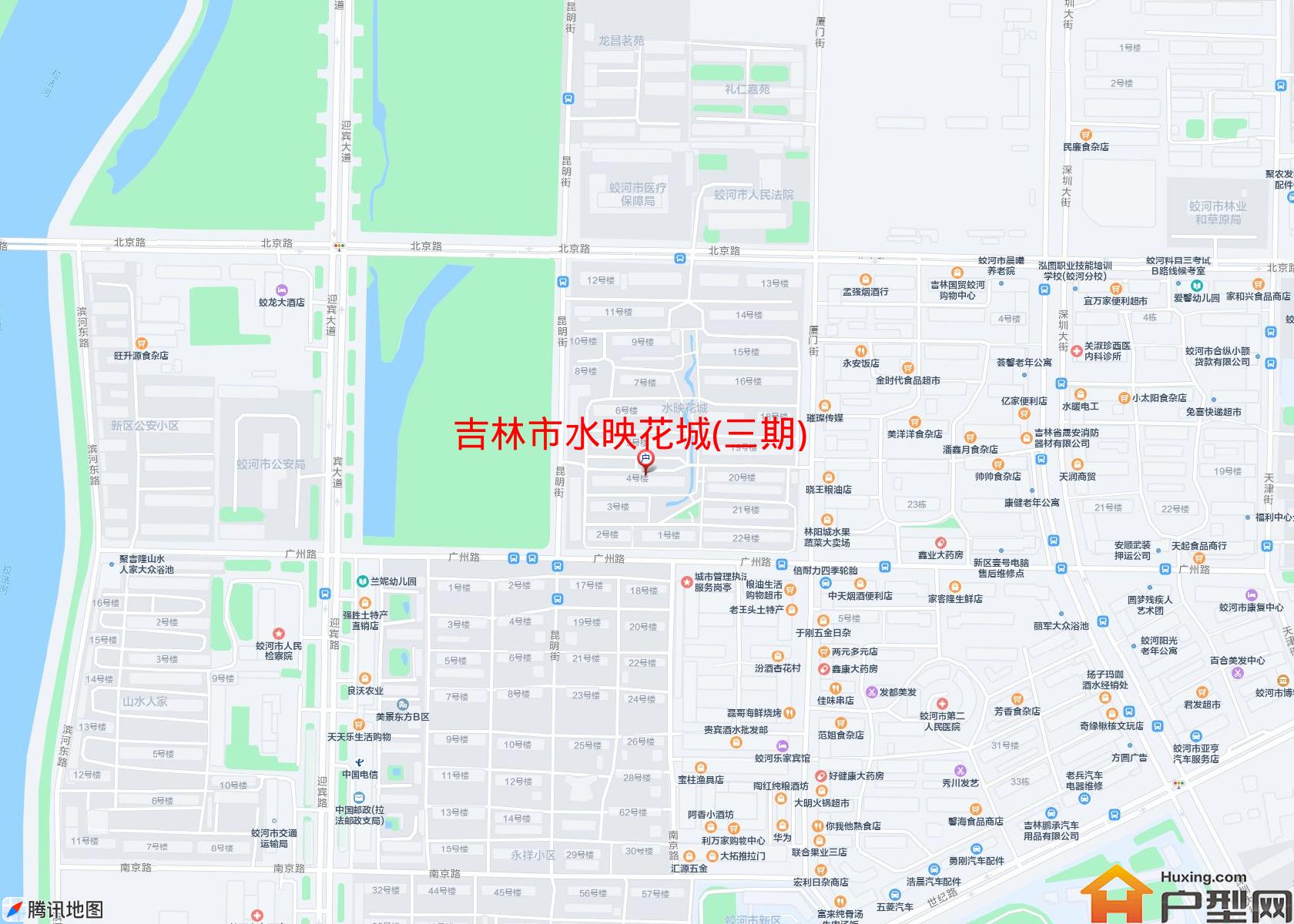 水映花城(三期)小区 - 户型网