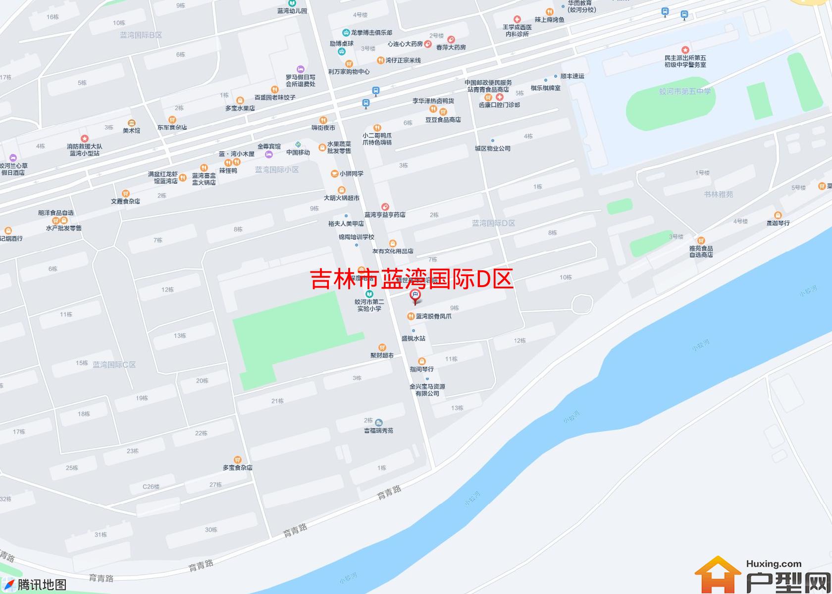 蓝湾国际D区小区 - 户型网