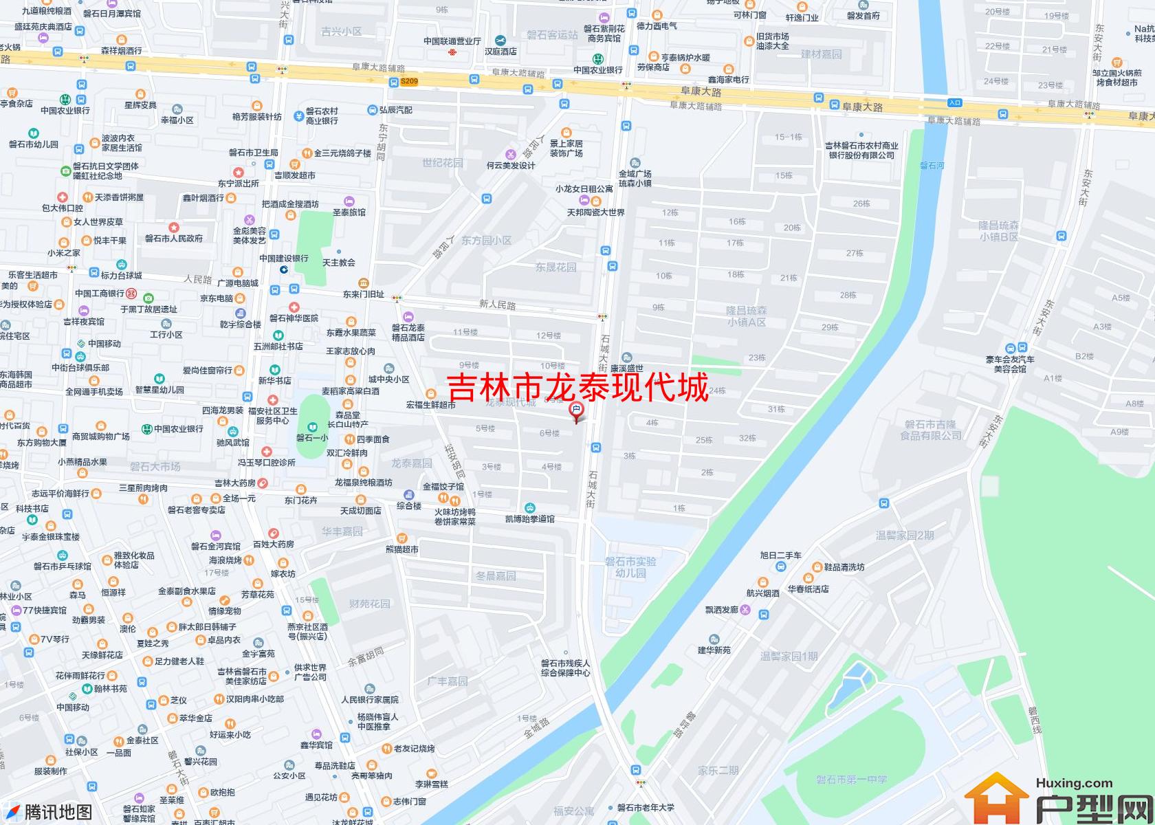龙泰现代城小区 - 户型网