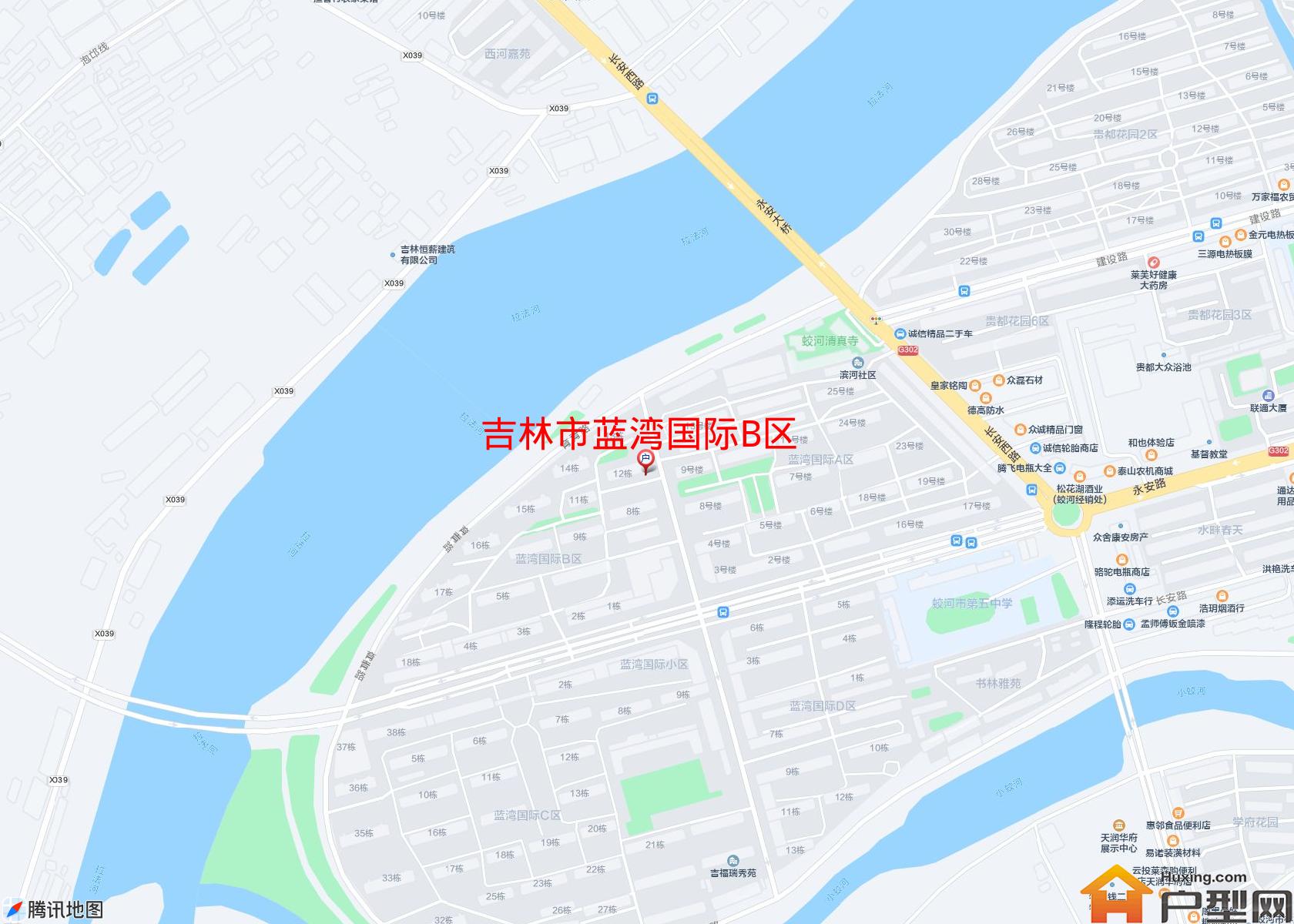 蓝湾国际B区小区 - 户型网