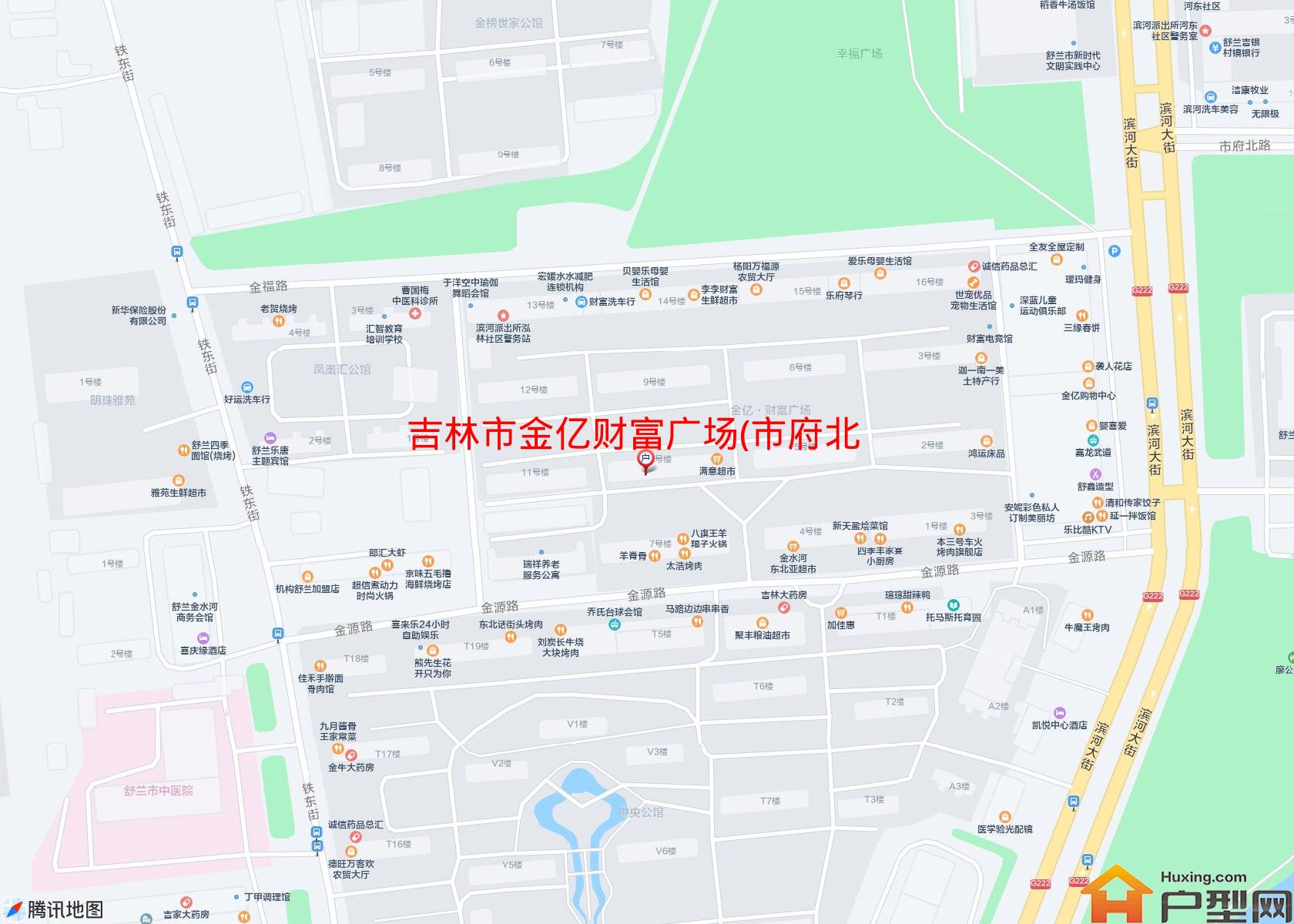 金亿财富广场(市府北路)小区 - 户型网