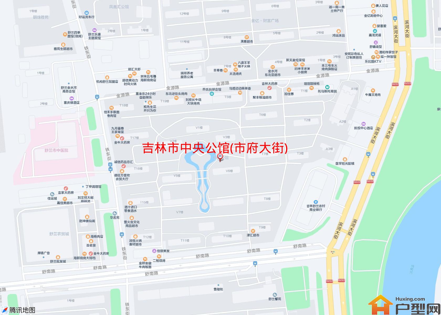 中央公馆(市府大街)小区 - 户型网