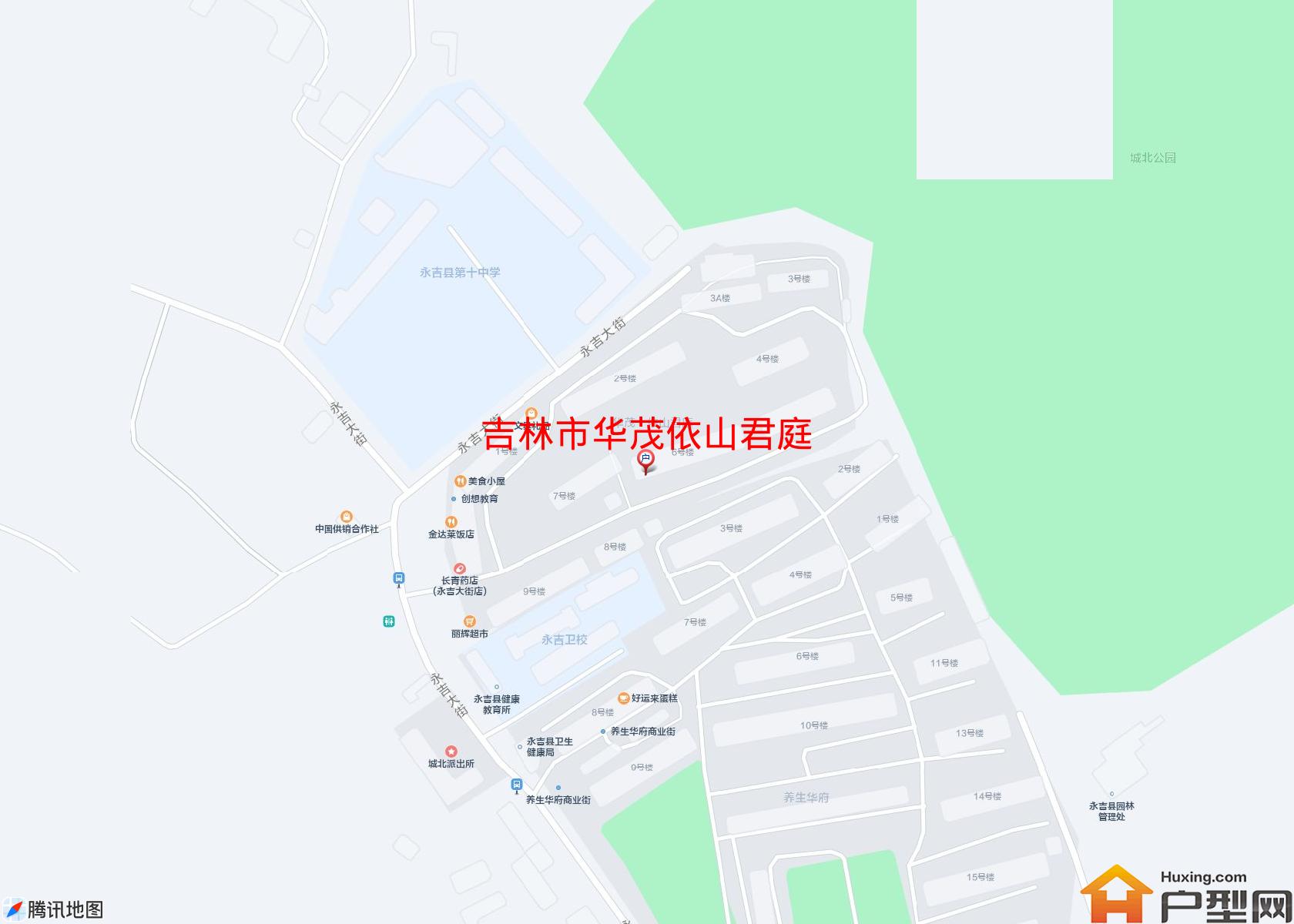 华茂依山君庭小区 - 户型网