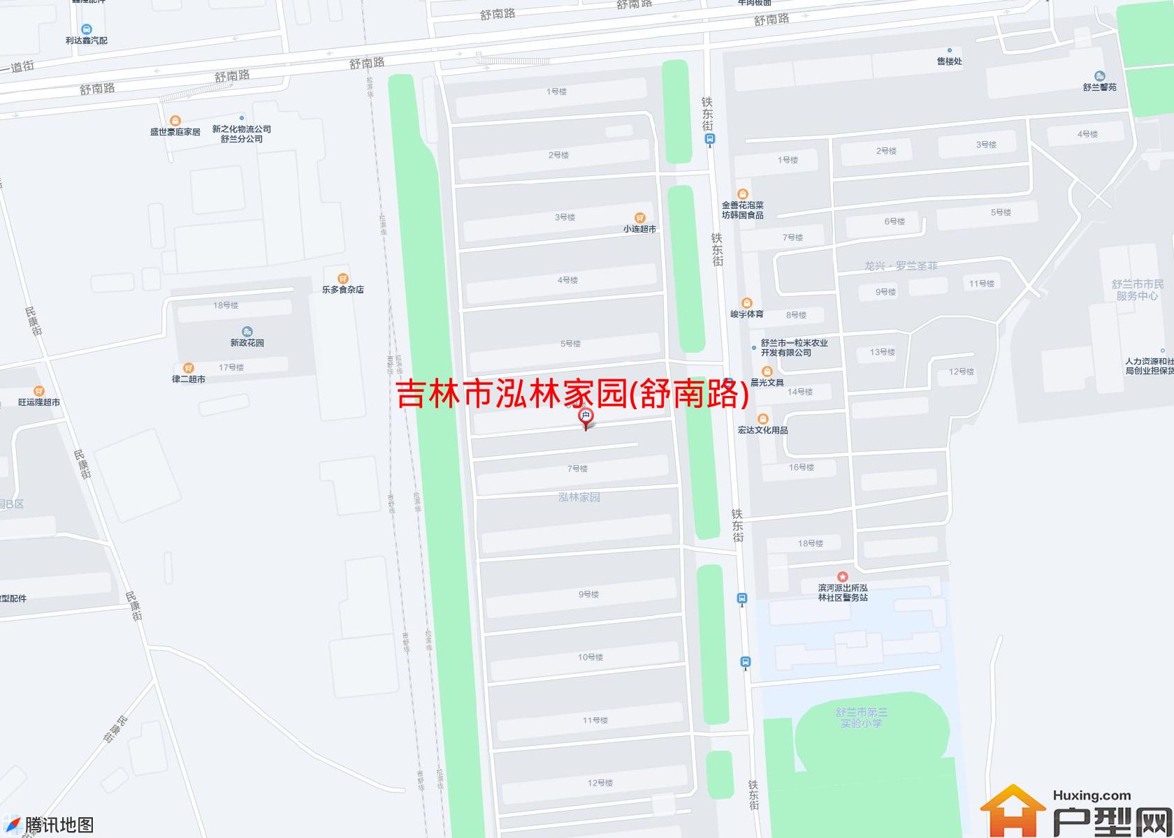 泓林家园(舒南路)小区 - 户型网