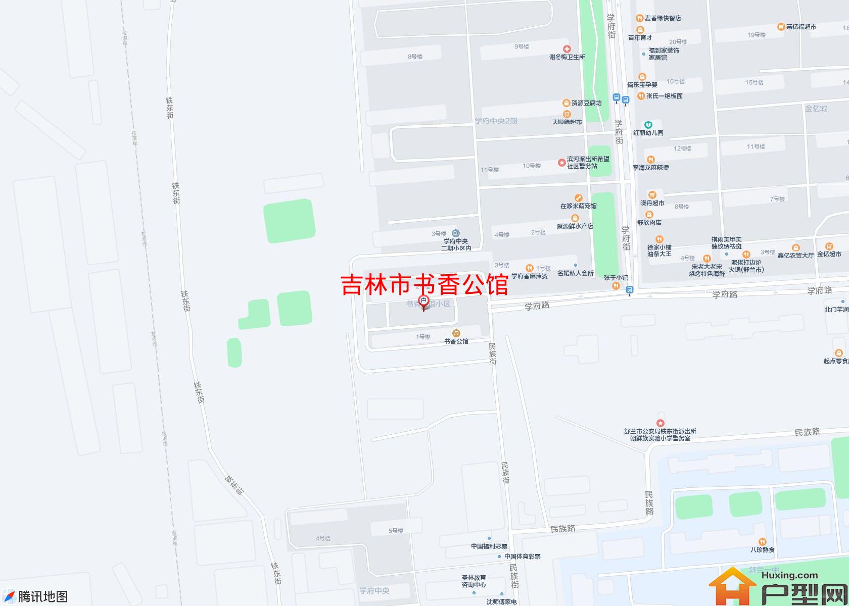 书香公馆小区 - 户型网