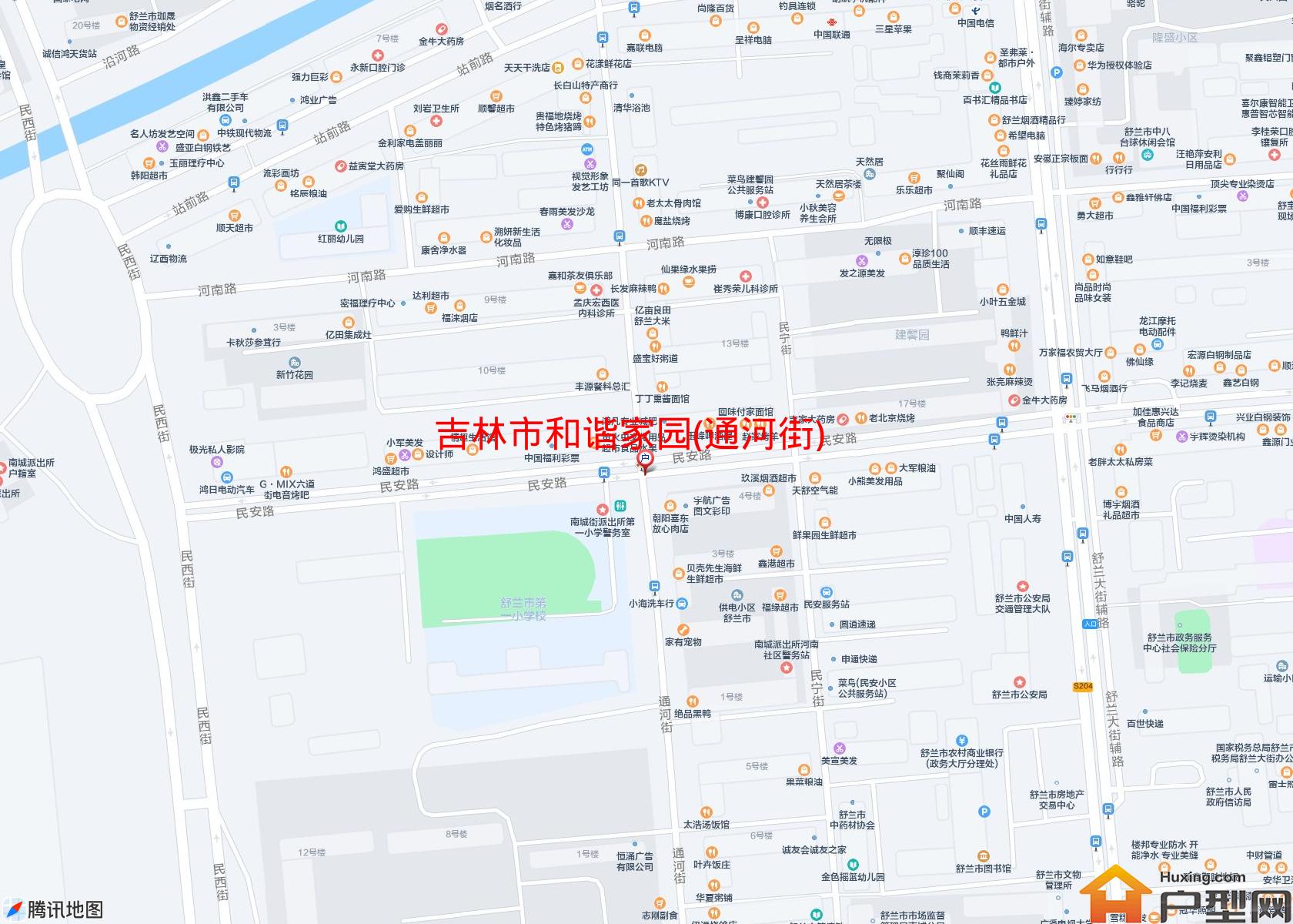 和谐家园(通河街)小区 - 户型网