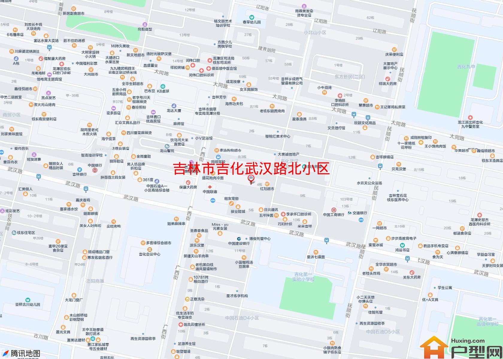 吉化武汉路北小区小区 - 户型网