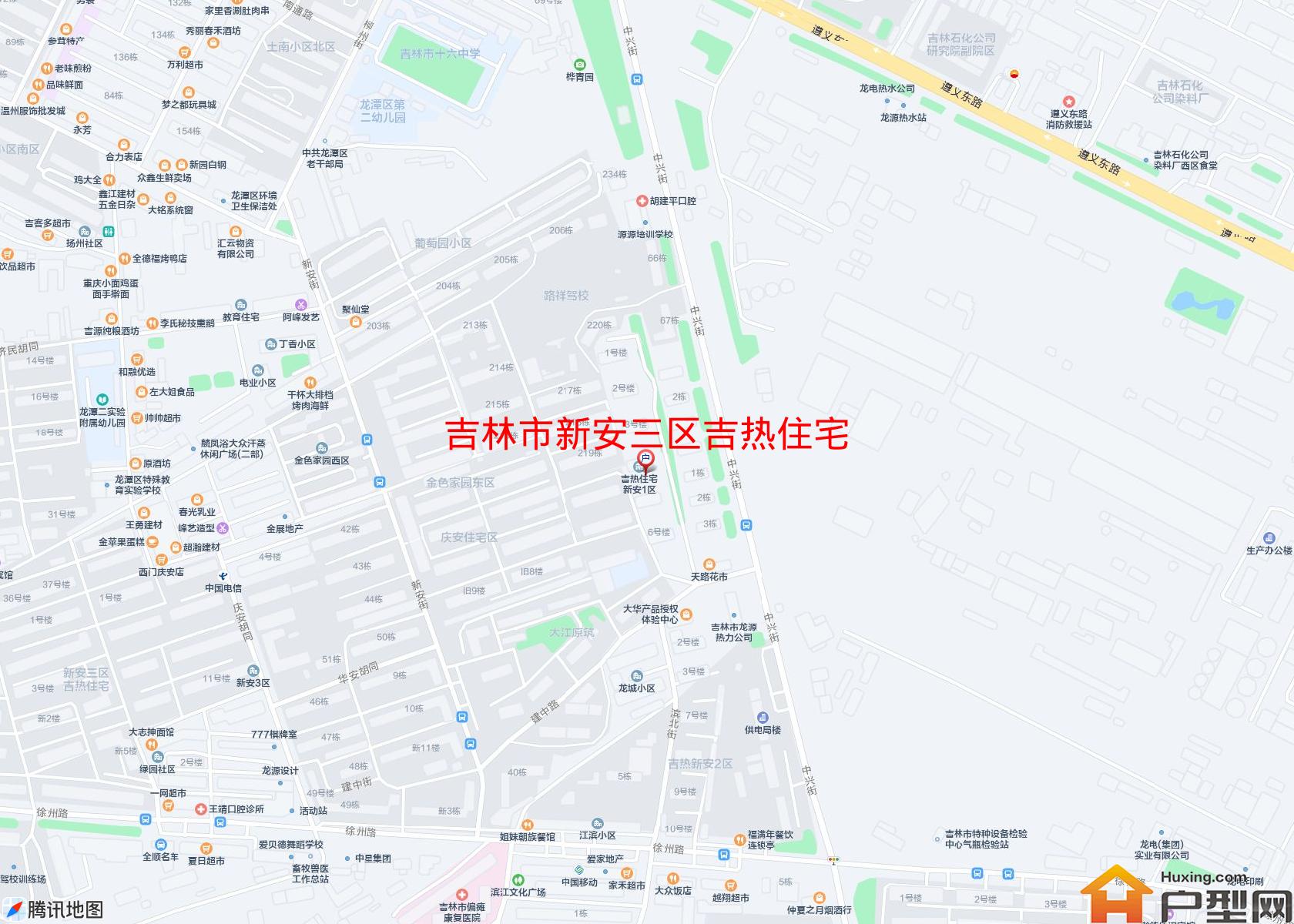 新安三区吉热住宅小区 - 户型网