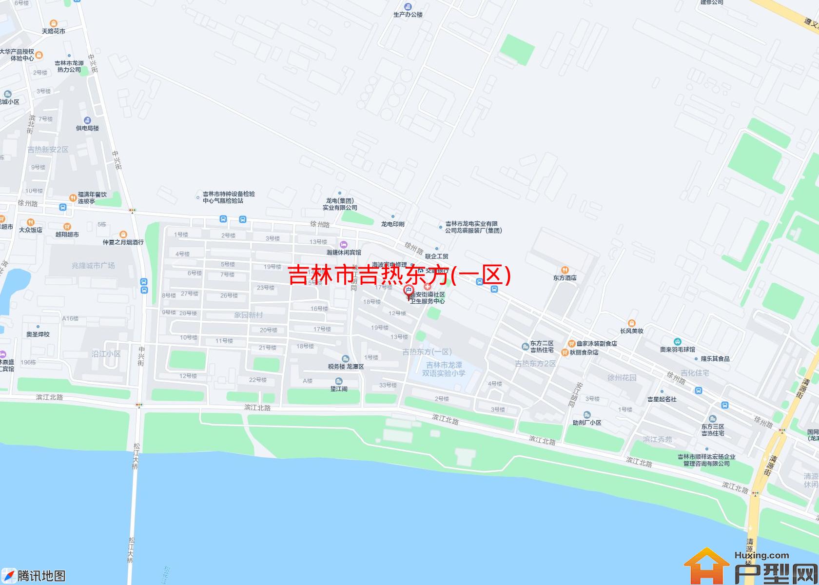 吉热东方(一区)小区 - 户型网